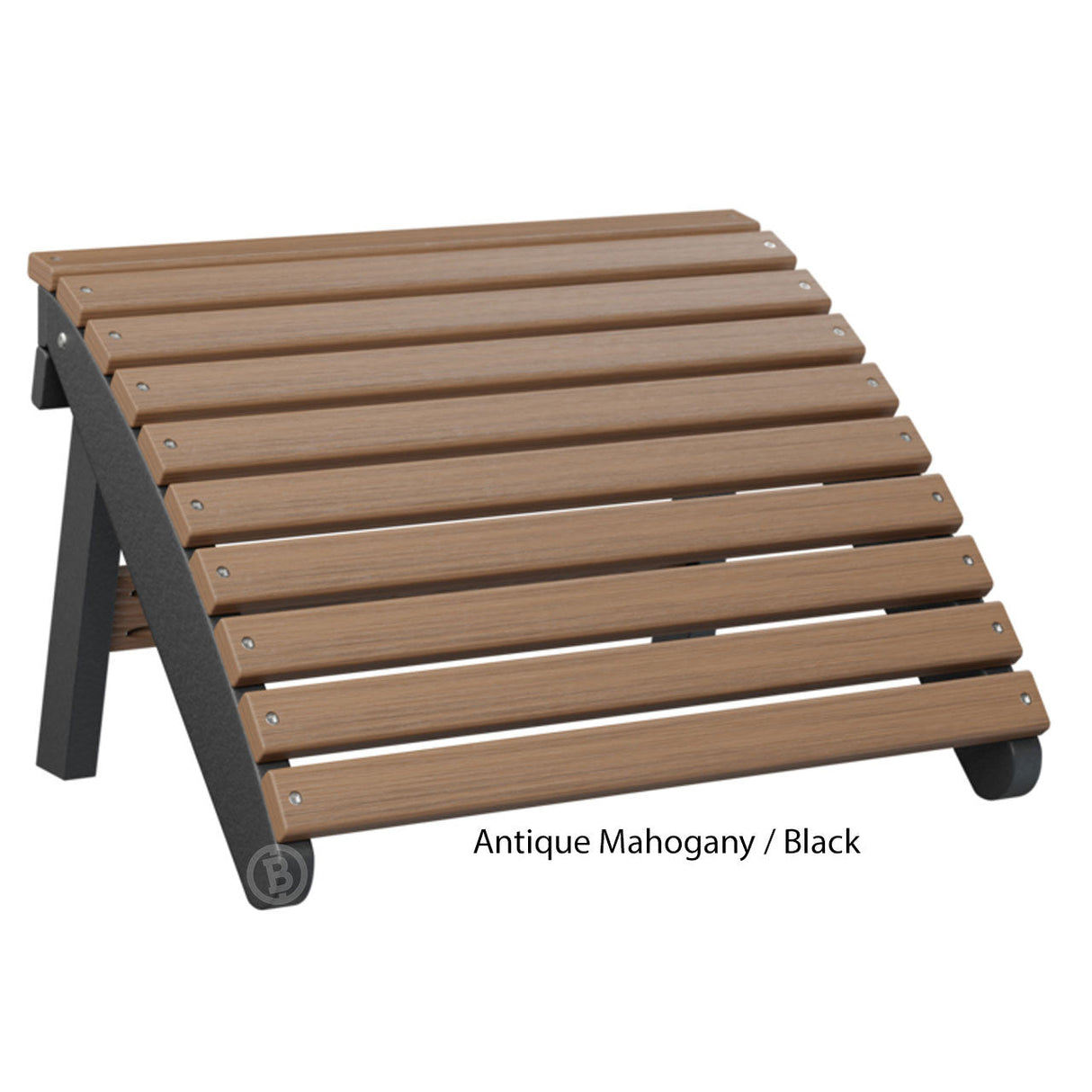 Berlin Gardens Folding Adirondack Footstool