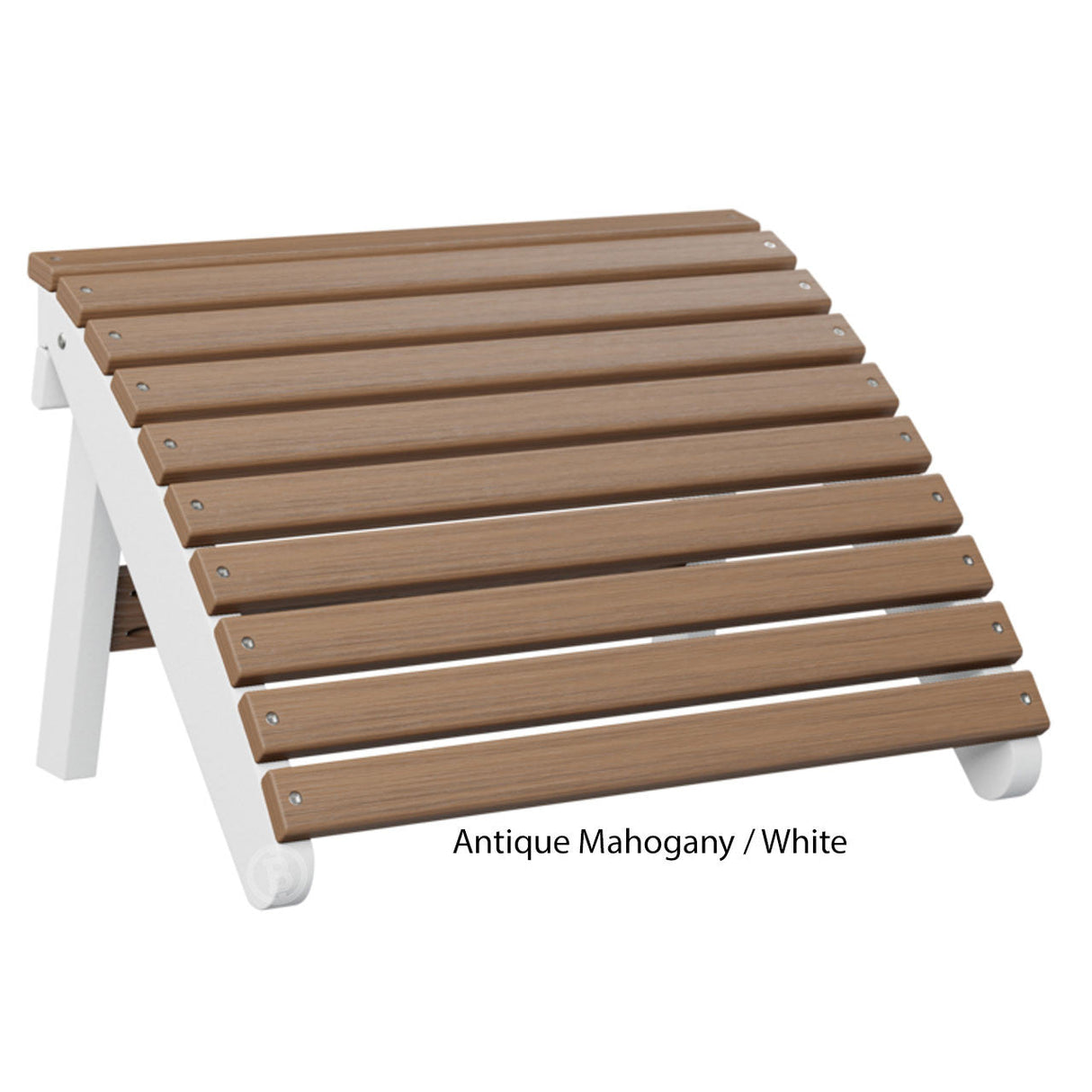 Berlin Gardens Folding Adirondack Footstool