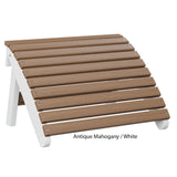 Berlin Gardens Folding Adirondack Footstool
