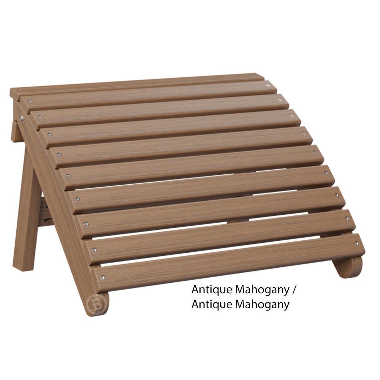 Berlin Gardens Folding Adirondack Footstool