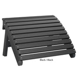 Berlin Gardens Folding Adirondack Footstool