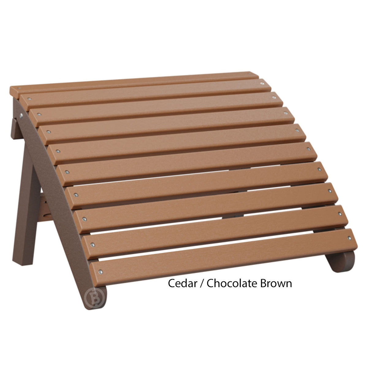 Berlin Gardens Folding Adirondack Footstool