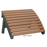 Berlin Gardens Folding Adirondack Footstool