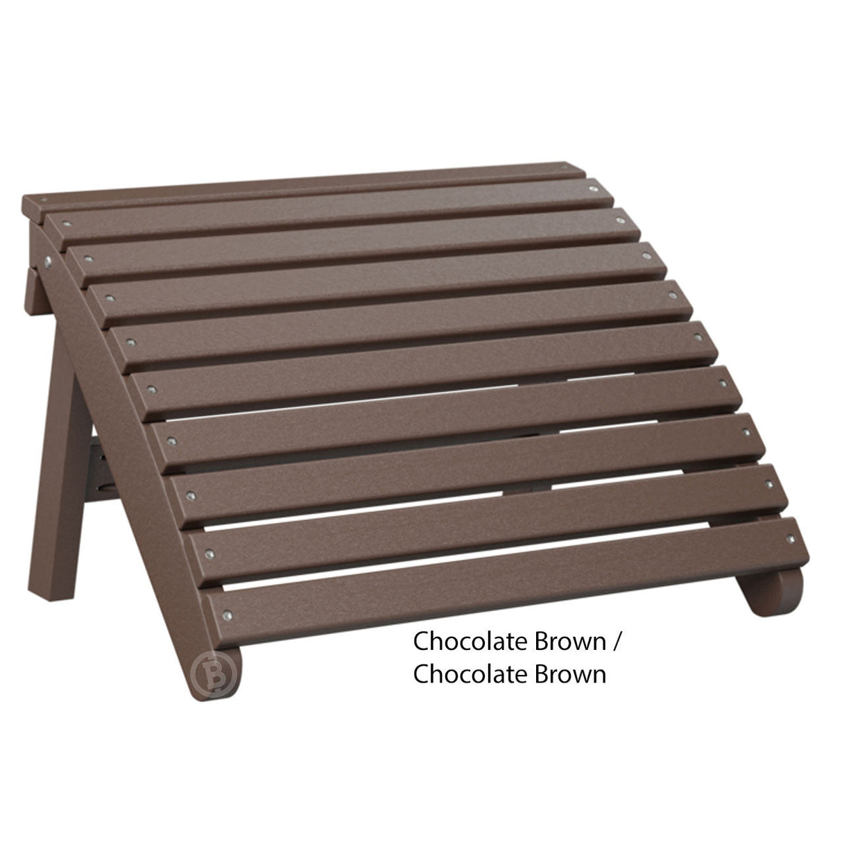 Berlin Gardens Folding Adirondack Footstool