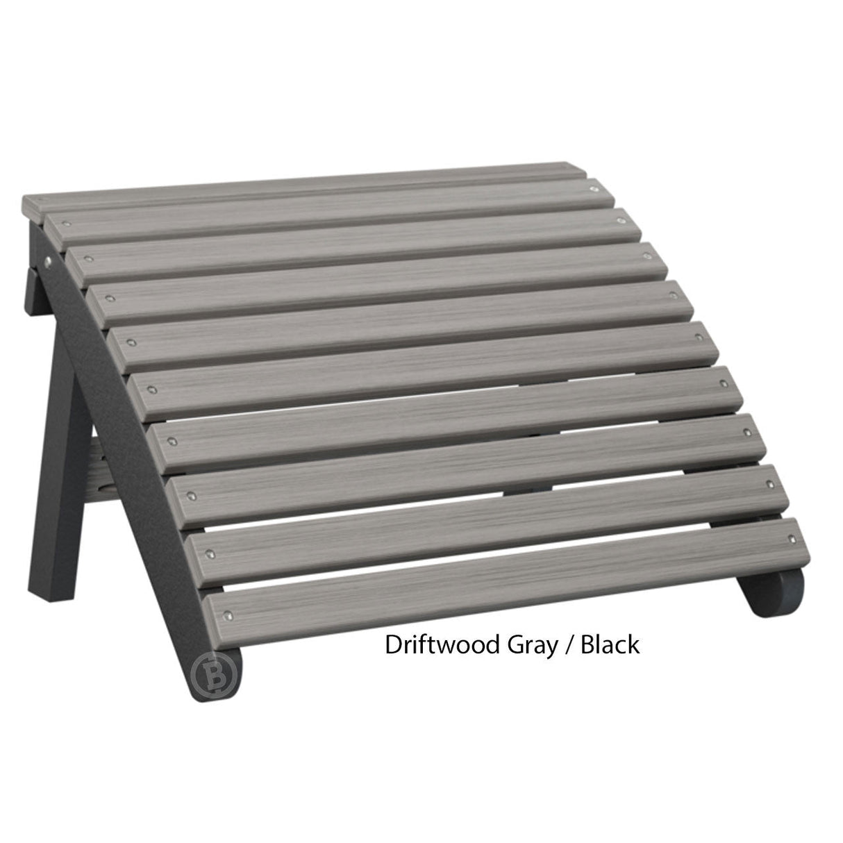 Berlin Gardens Folding Adirondack Footstool