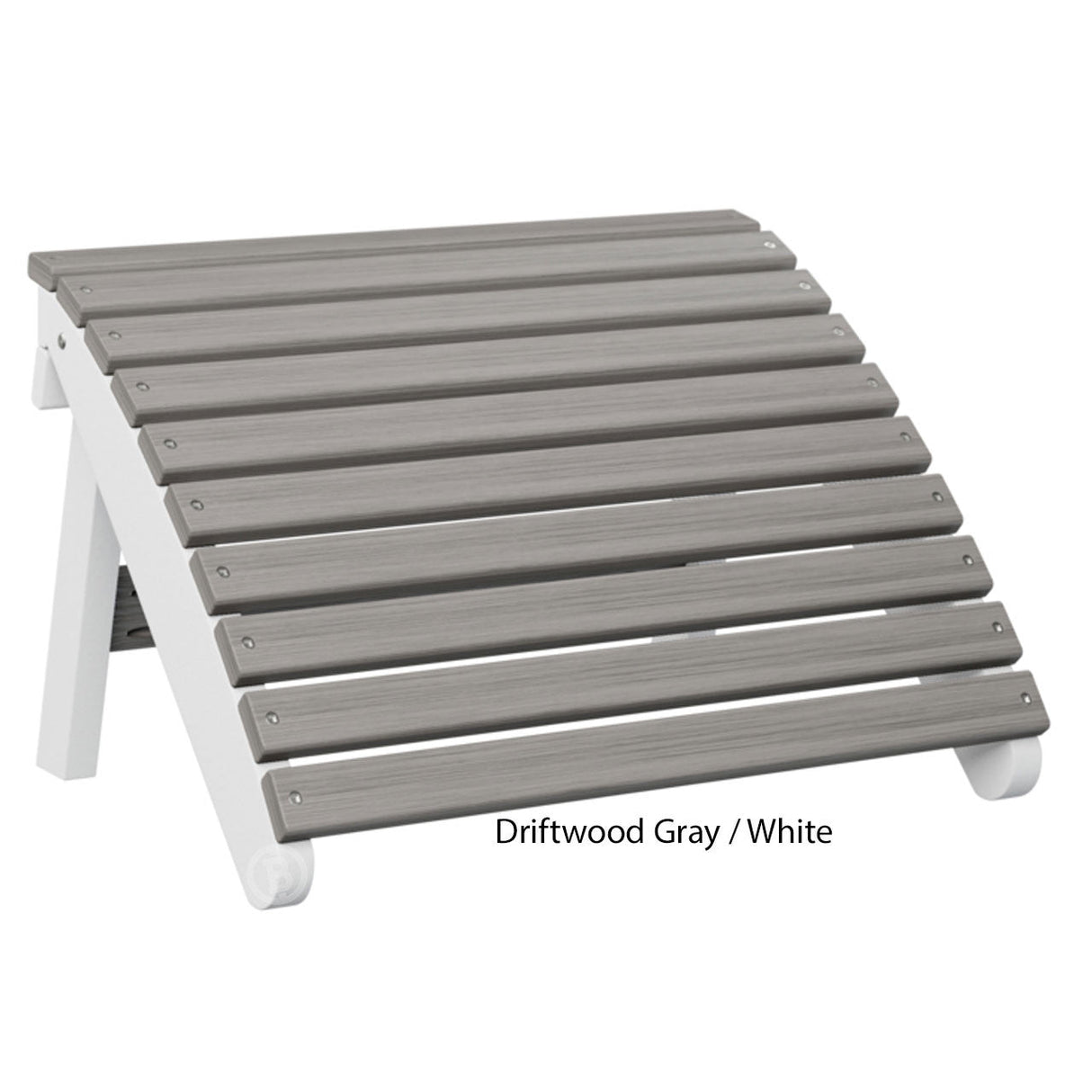 Berlin Gardens Folding Adirondack Footstool
