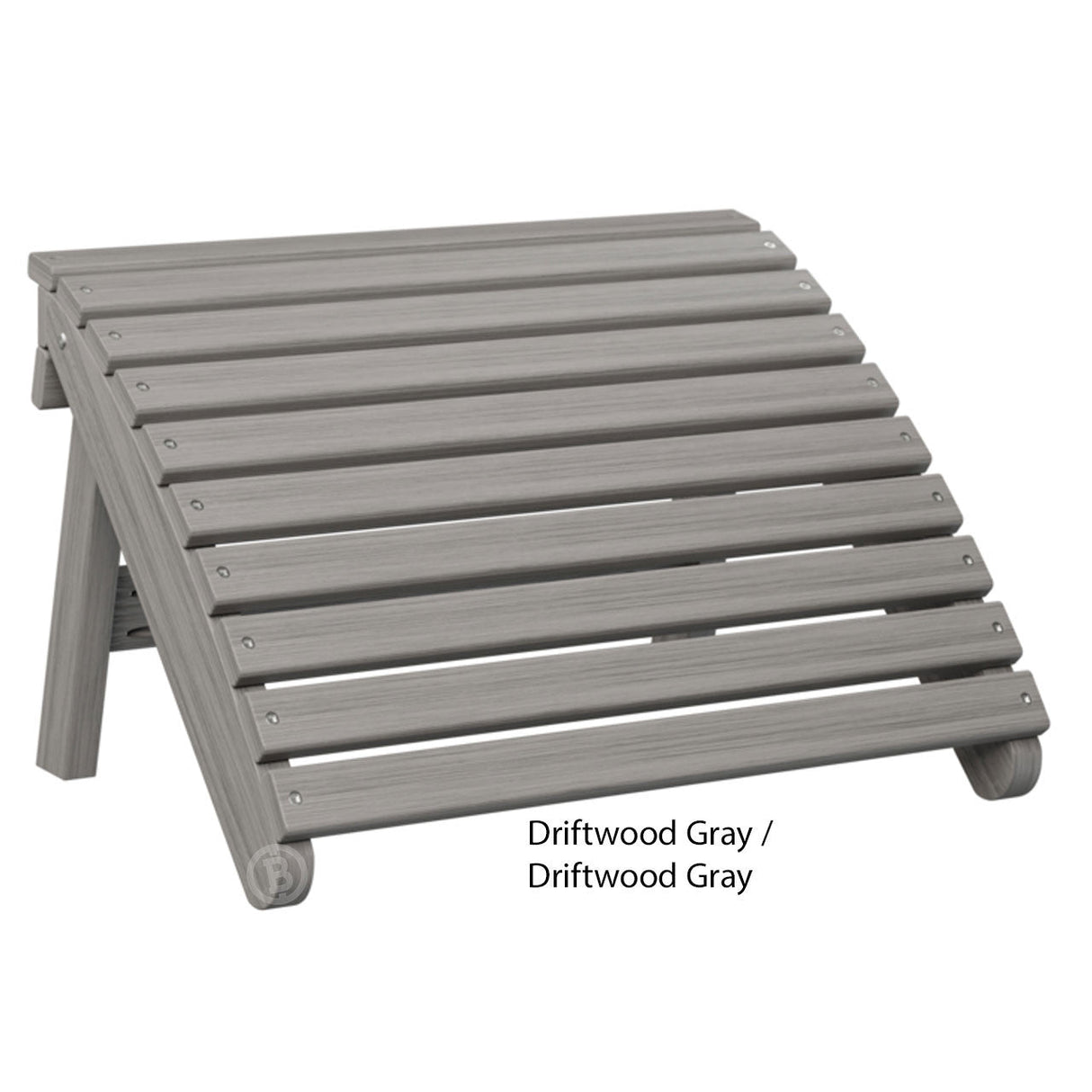 Berlin Gardens Folding Adirondack Footstool
