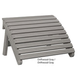 Berlin Gardens Folding Adirondack Footstool