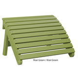 Berlin Gardens Folding Adirondack Footstool