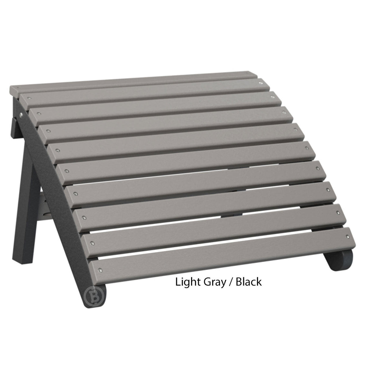 Berlin Gardens Folding Adirondack Footstool