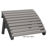 Berlin Gardens Folding Adirondack Footstool