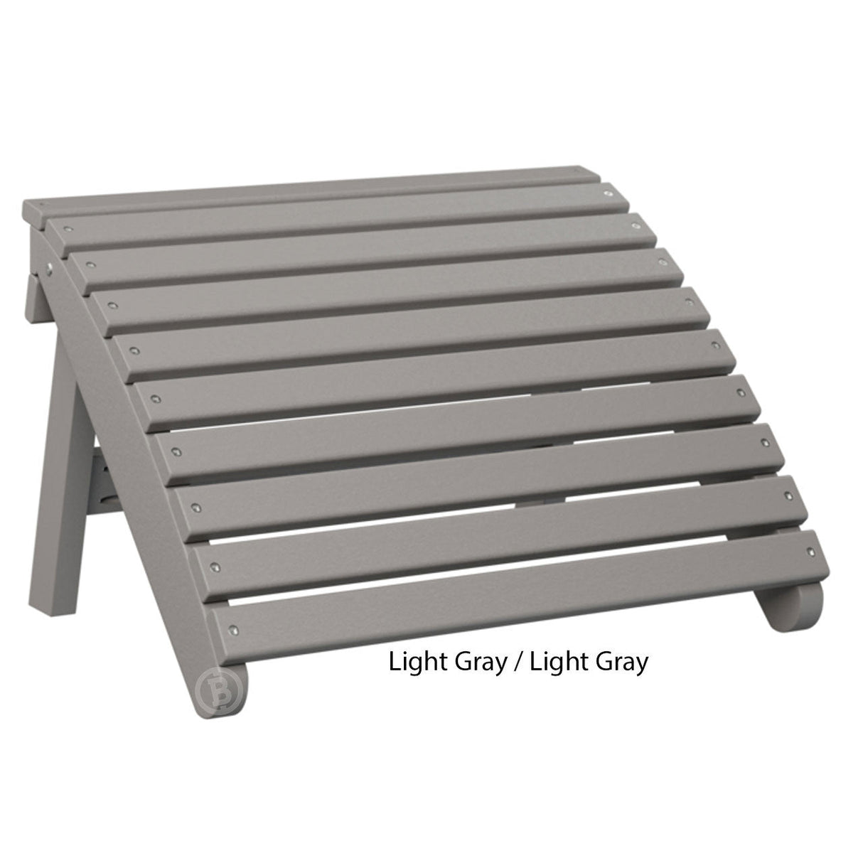 Berlin Gardens Folding Adirondack Footstool