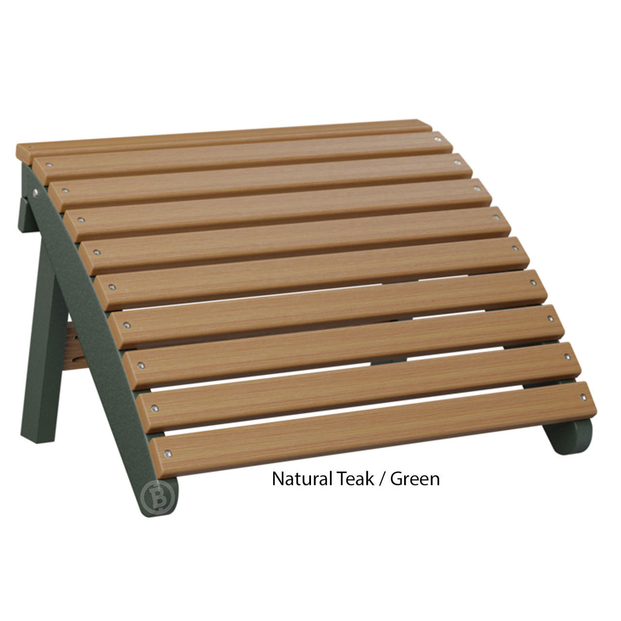 Berlin Gardens Folding Adirondack Footstool