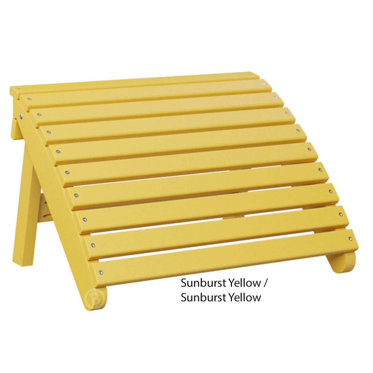 Berlin Gardens Folding Adirondack Footstool