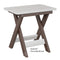 Berlin Gardens Folding End Table