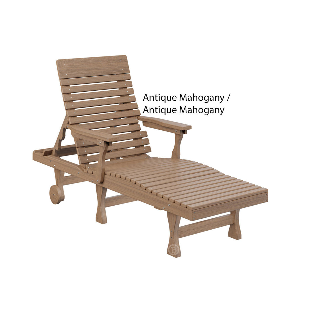 Berlin Gardens Casual-Back Chaise Lounge