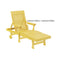Berlin Gardens Casual-Back Chaise Lounge
