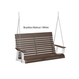 Berlin Gardens Casual-Back Double Swing (Zinc Chains)