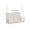 Berlin Gardens Casual-Back Double Swing (Zinc Chains)