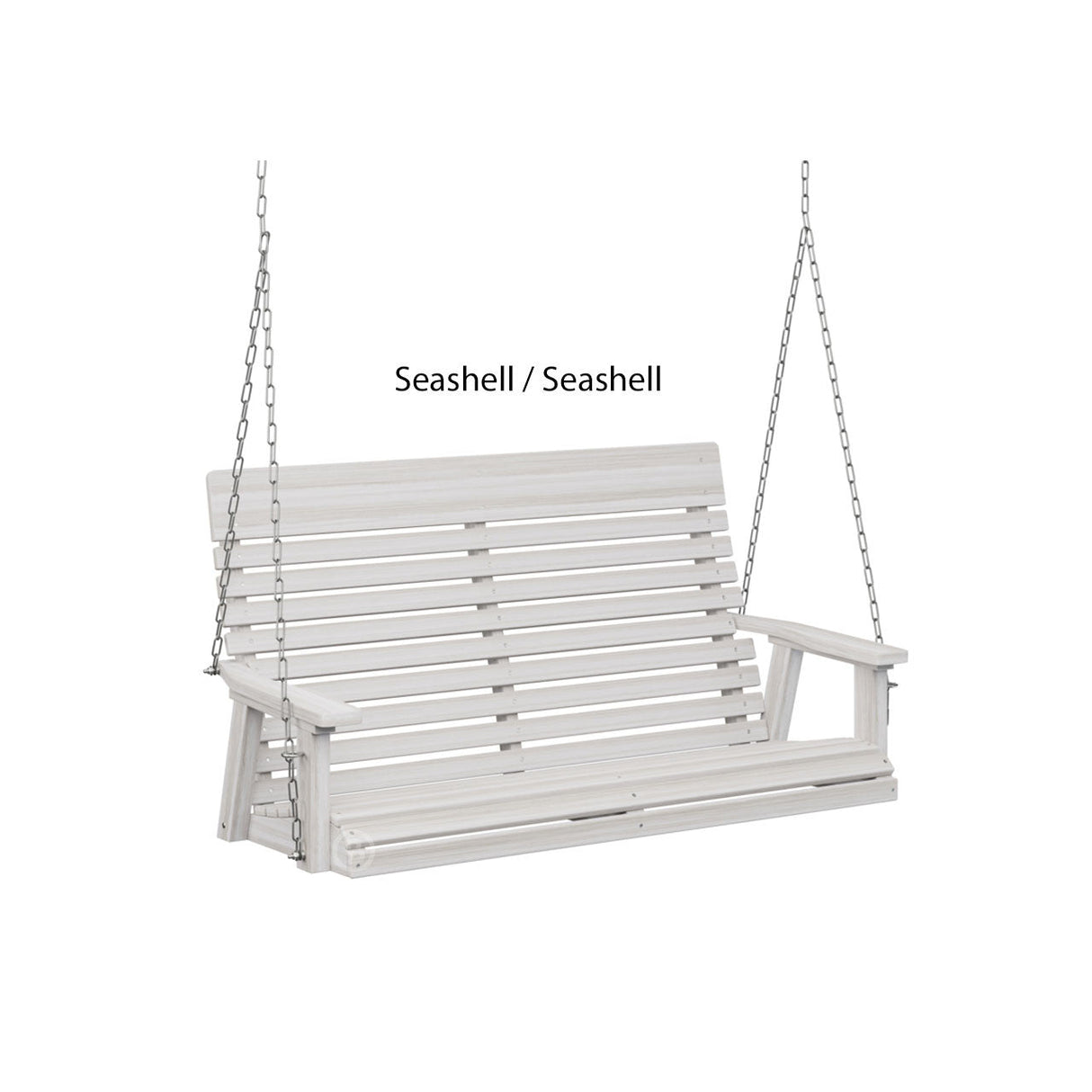 Berlin Gardens Casual-Back Double Swing (Zinc Chains)