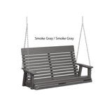 Berlin Gardens Casual-Back Double Swing (Zinc Chains)