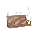 Berlin Gardens Casual-Back Three Seat Swing