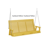 Berlin Gardens Casual-Back Three Seat Swing