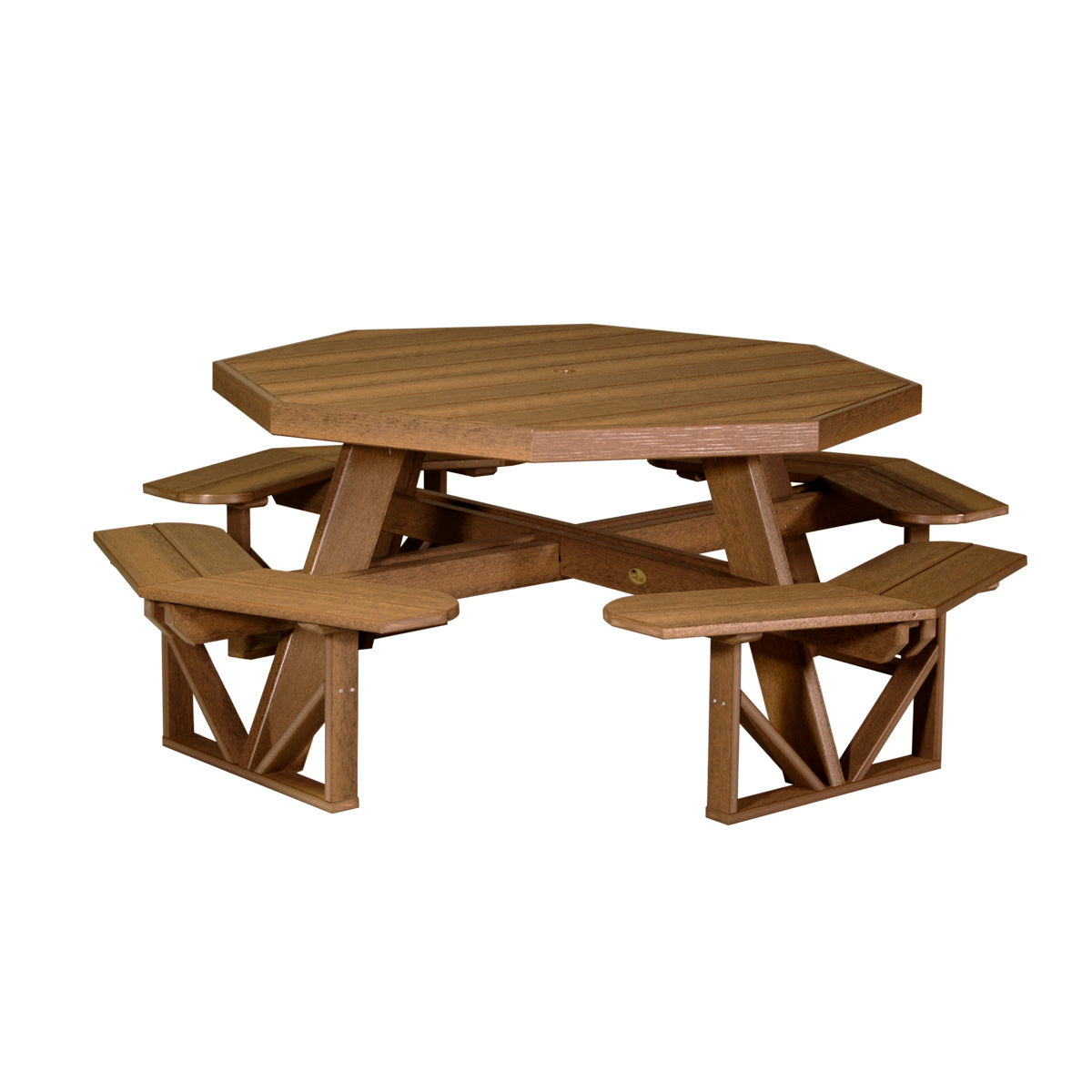 LuxCraft Octagon Picnic Table