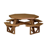 LuxCraft Octagon Picnic Table