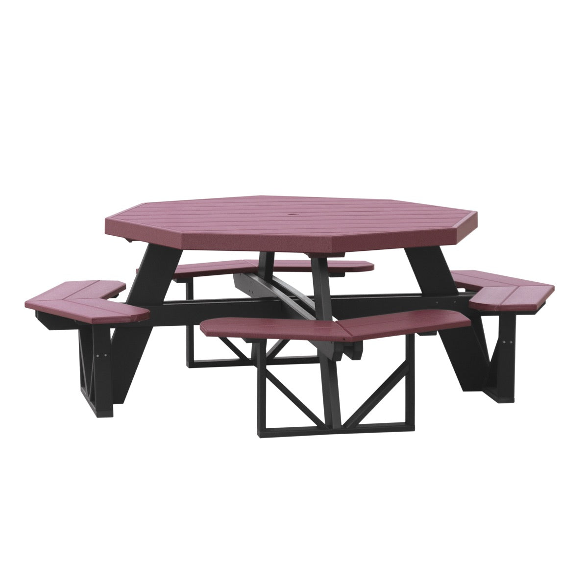 LuxCraft Octagon Picnic Table
