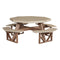 LuxCraft Octagon Picnic Table