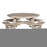 LuxCraft Octagon Picnic Table