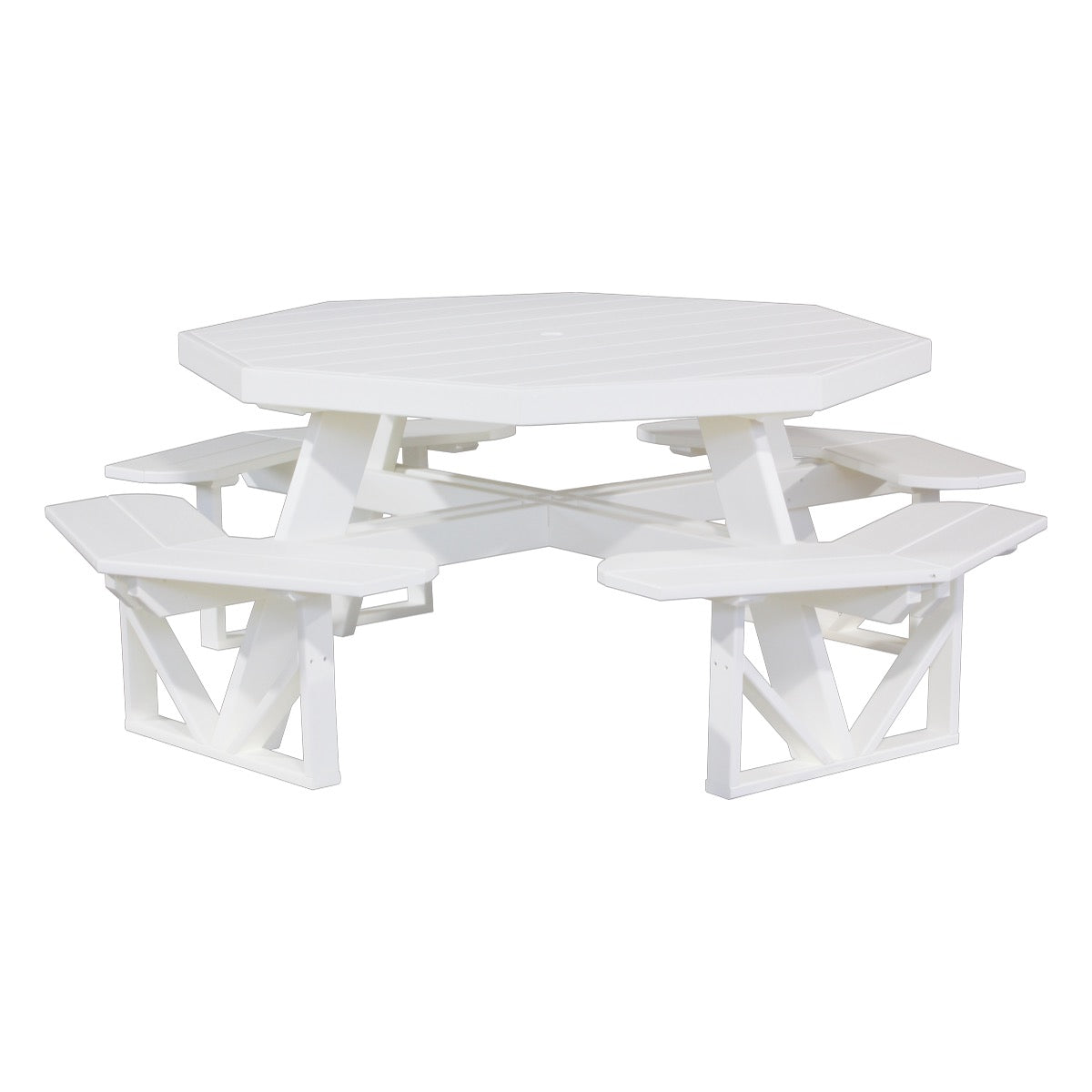 LuxCraft Octagon Picnic Table
