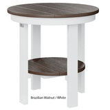 Berlin Gardens Round End Table Dining Height