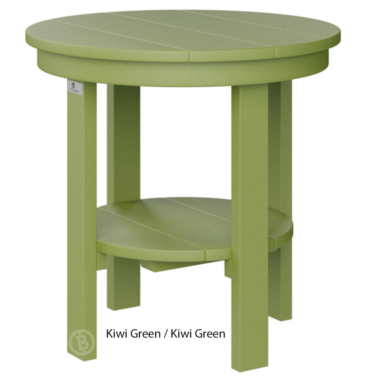Berlin Gardens Round End Table Dining Height