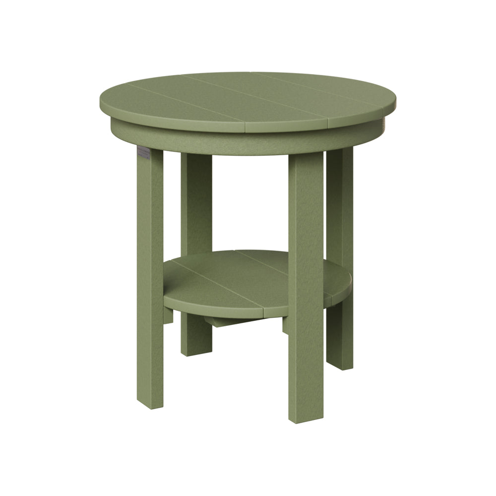 Berlin Gardens Round End Table Dining Height