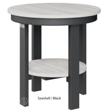 Berlin Gardens Round End Table Dining Height