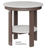 Berlin Gardens Round End Table Dining Height