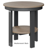 Berlin Gardens Round End Table Dining Height