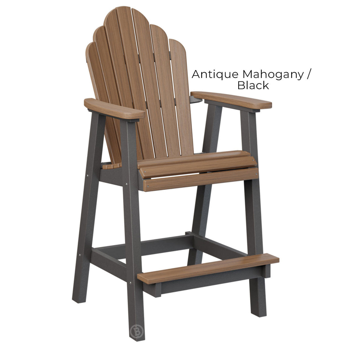 Berlin Gardens Cozi-Back Bar Chair