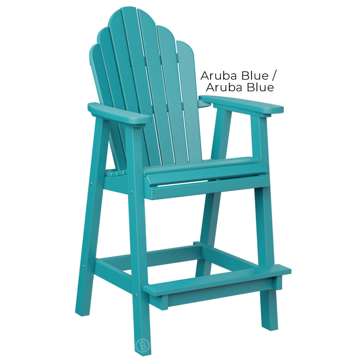 Berlin Gardens Cozi-Back Bar Chair
