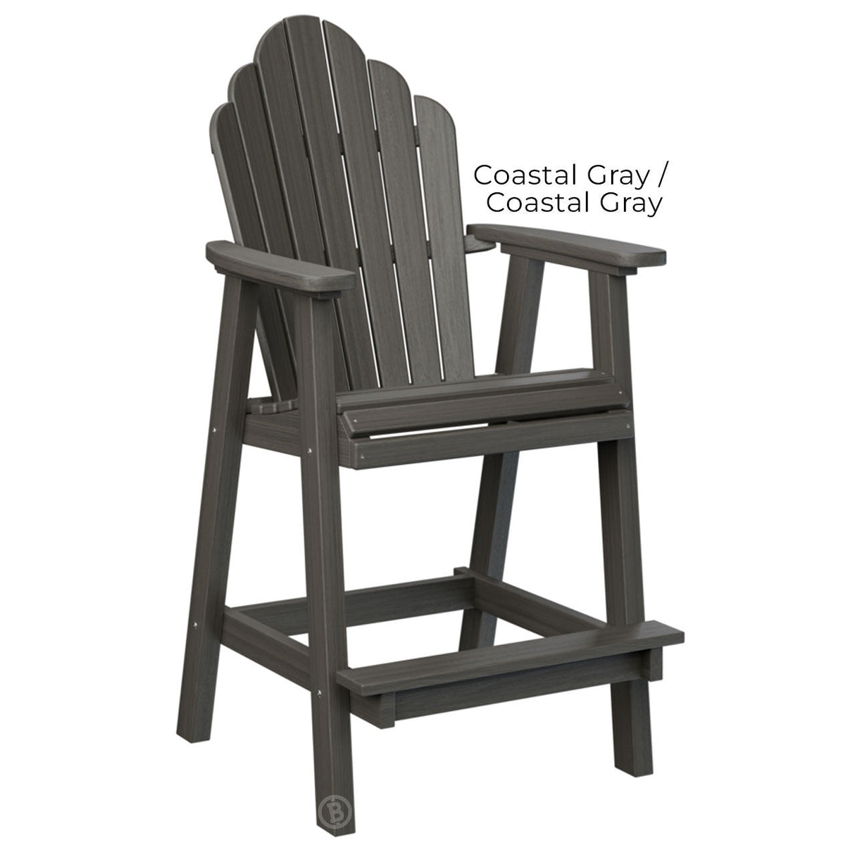 Berlin Gardens Cozi-Back Bar Chair
