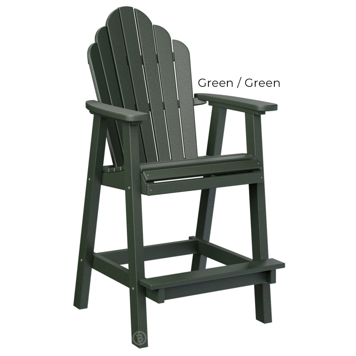 Berlin Gardens Cozi-Back Bar Chair