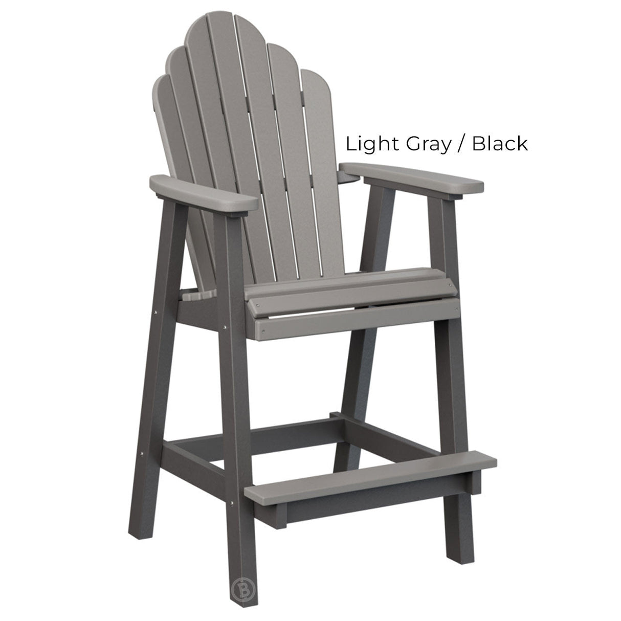 Berlin Gardens Cozi-Back Bar Chair