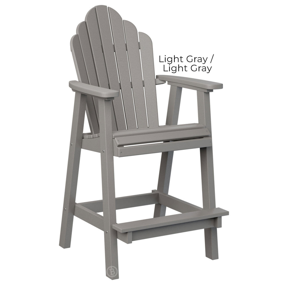 Berlin Gardens Cozi-Back Bar Chair