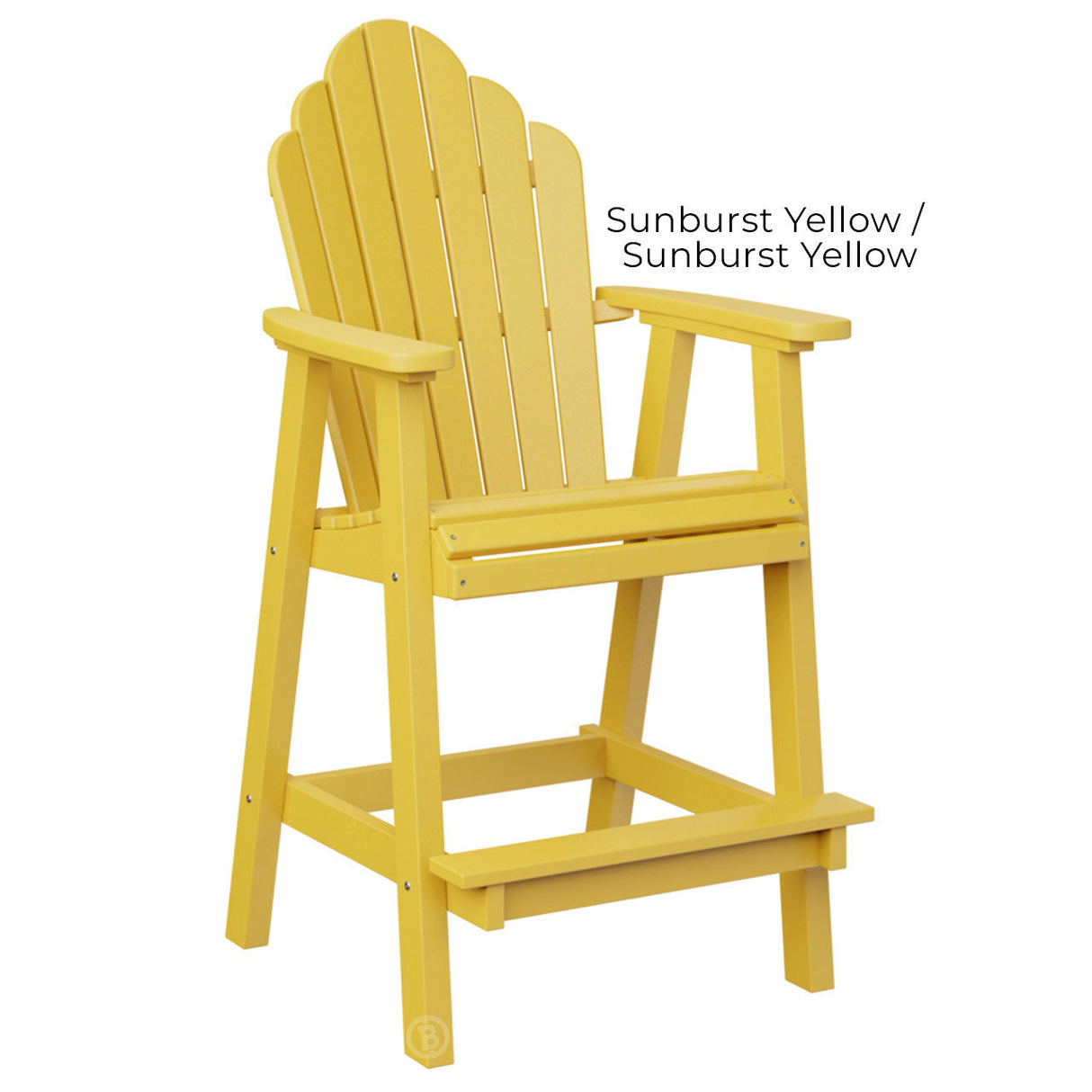 Berlin Gardens Cozi-Back Bar Chair