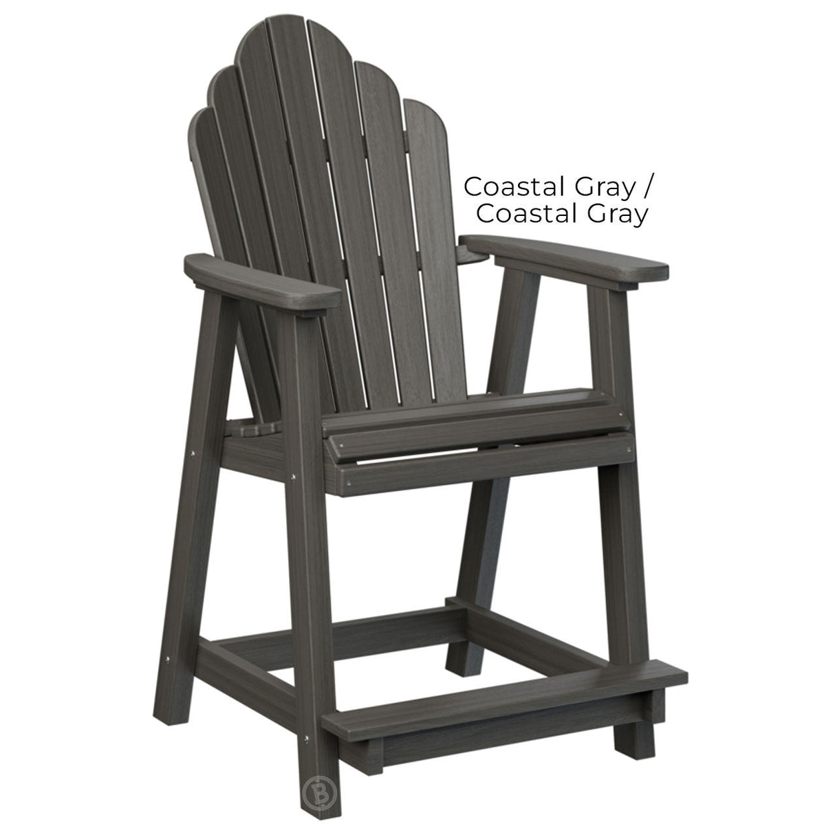 Berlin Gardens Cozi-Back Counter Chair