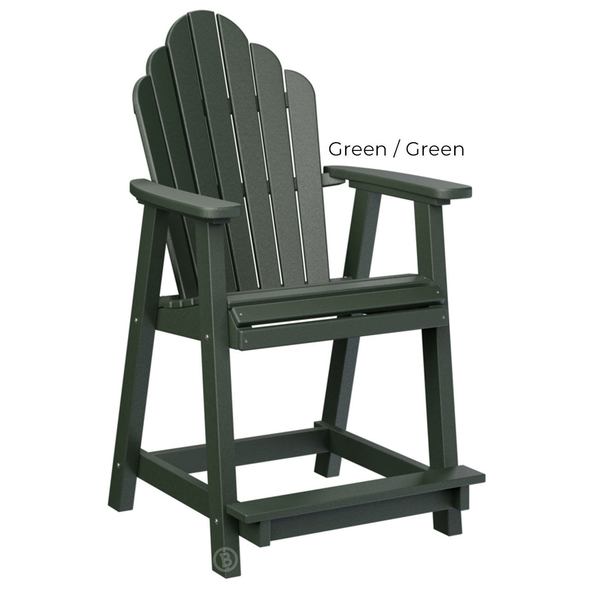 Berlin Gardens Cozi-Back Counter Chair