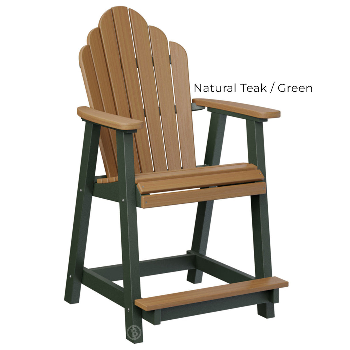 Berlin Gardens Cozi-Back Counter Chair