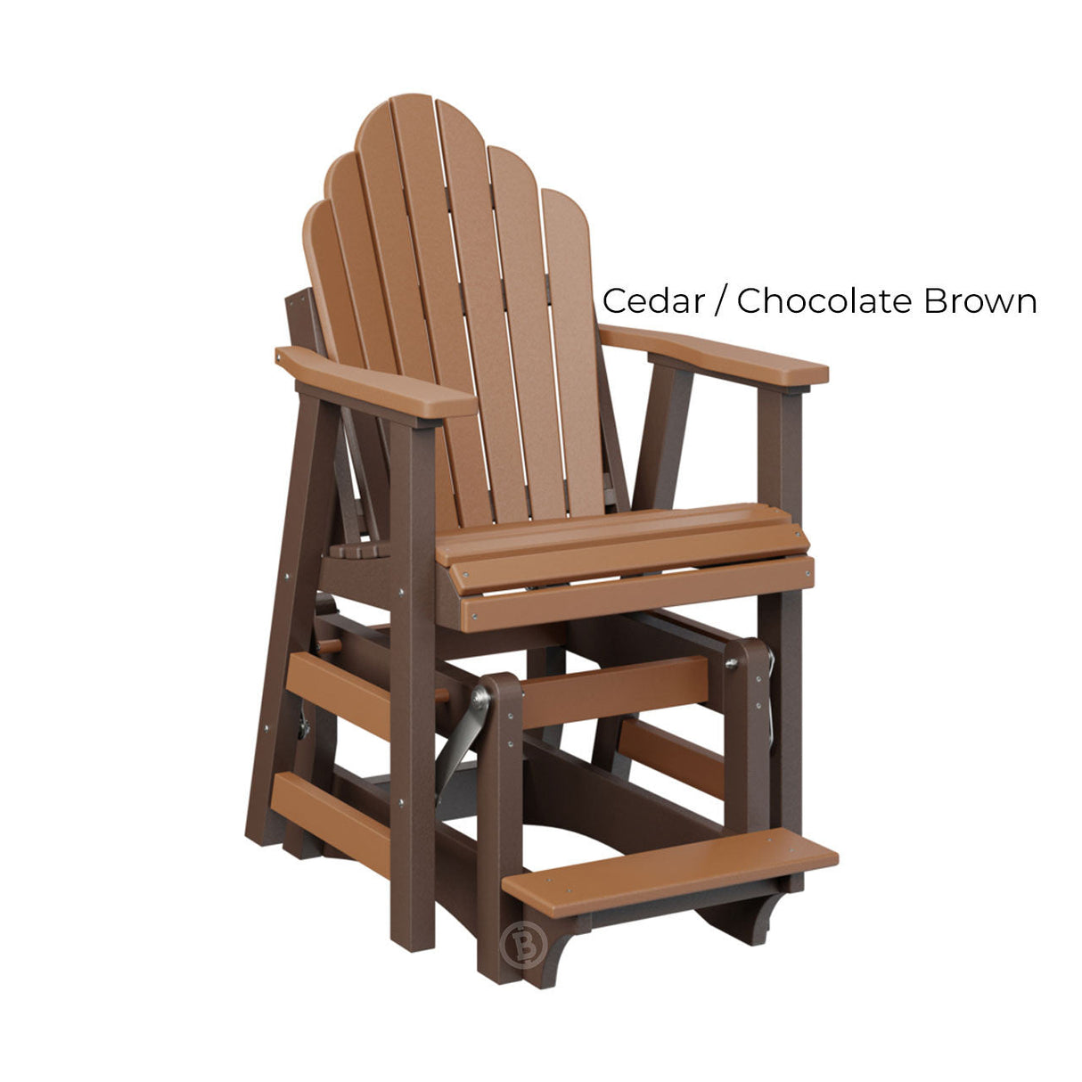 Berlin Gardens Cozi-Back Single Counter Glider